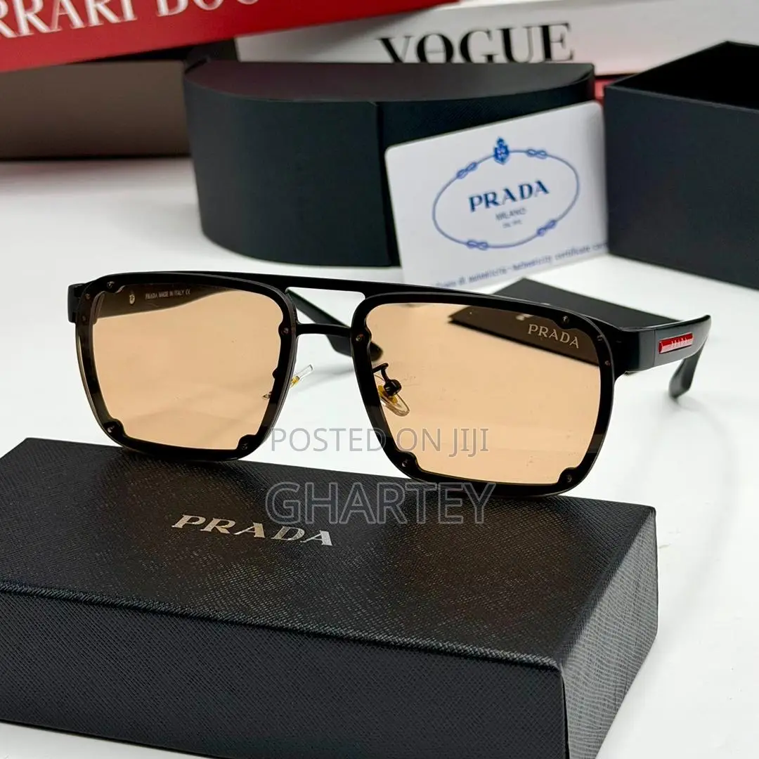 Prada Square-Frame Luxury Sunglasses