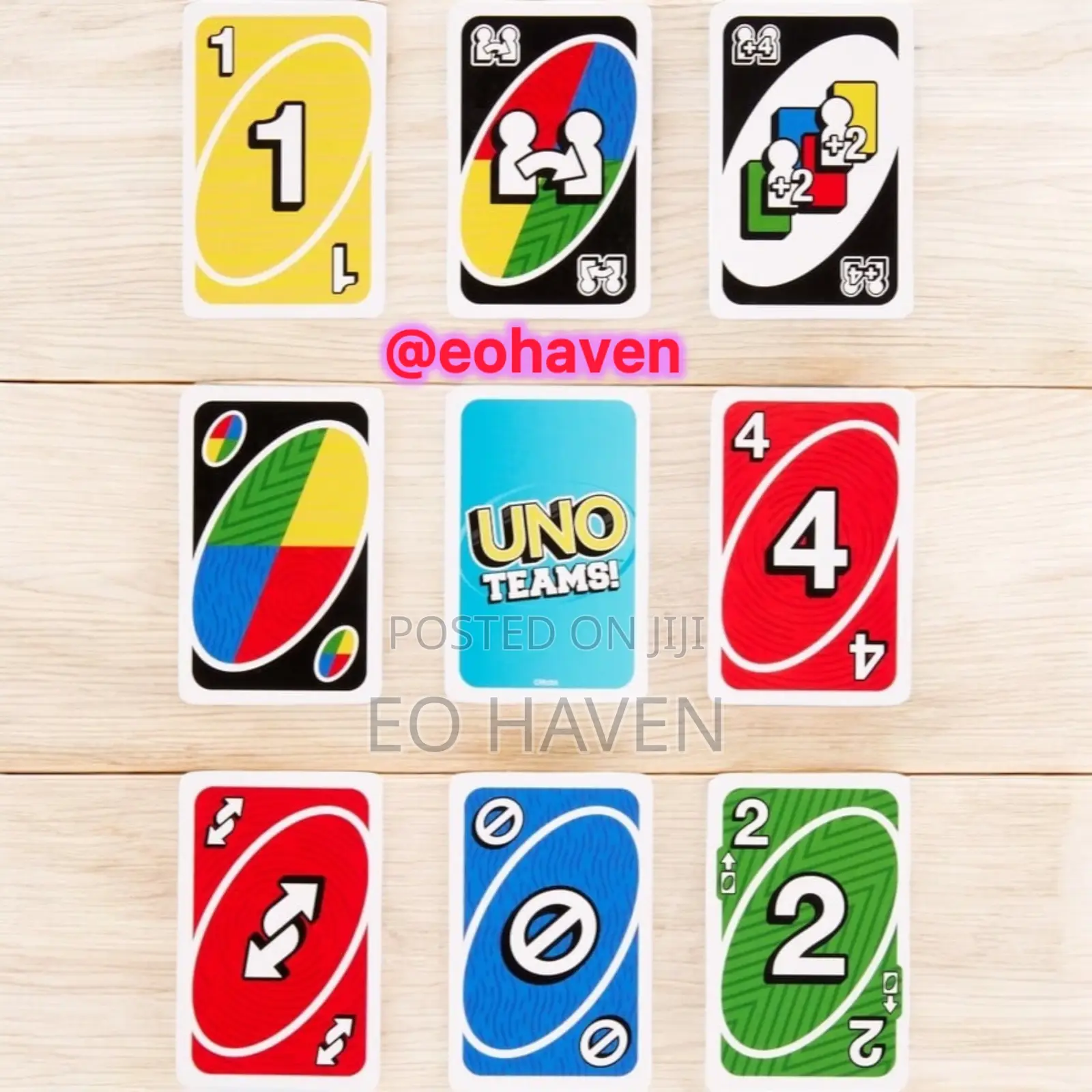 Uno Teams Card Game