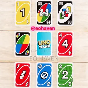 Uno Teams Card Game