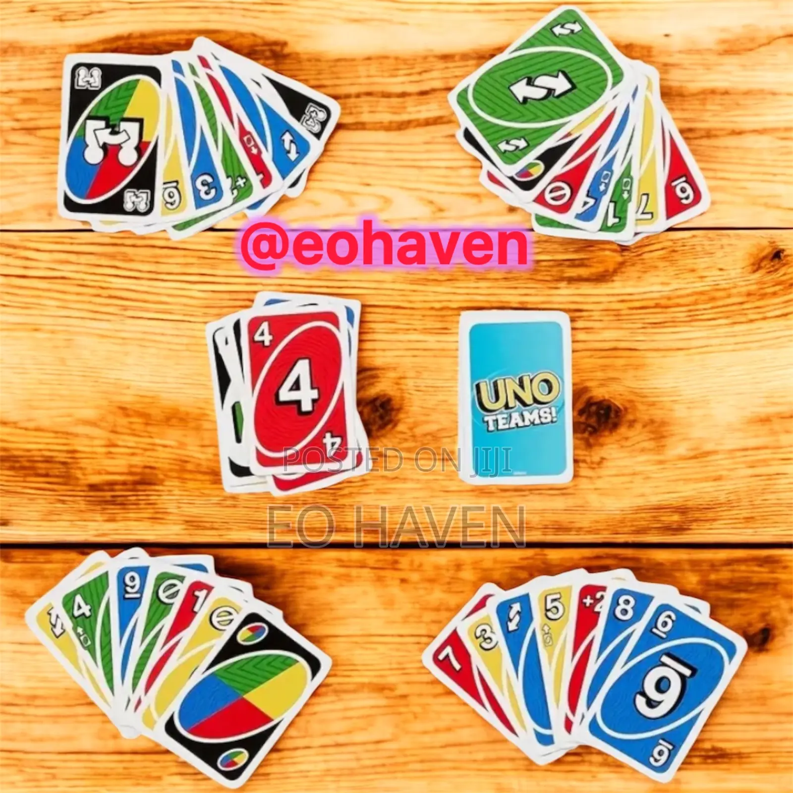 Uno Teams Card Game