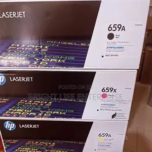 Hp Toner W2011a, W2012a, W2013a (659a) Cyan Yellow Magenta