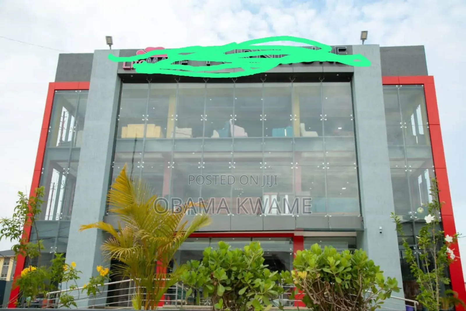 2200sqm Showroom for Rent at North Kaneshie