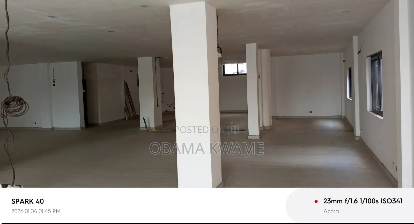 300sqm Space for Rent at West Land