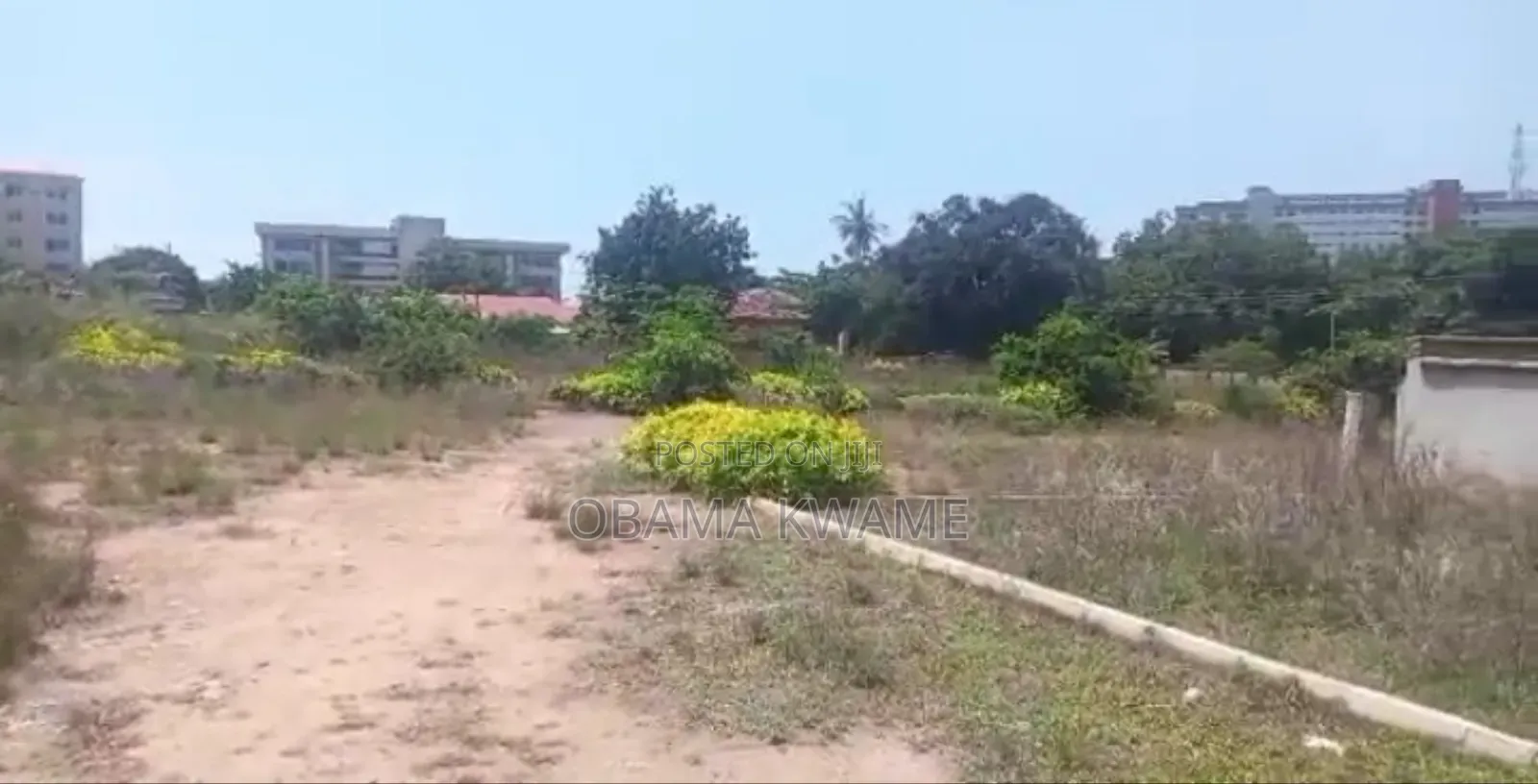 Roadside Titled 3.65 Acres of Land Close to Parliament House Osu for S