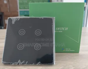 4 Gang Wifi Smart Light Switch, Voice And App Control