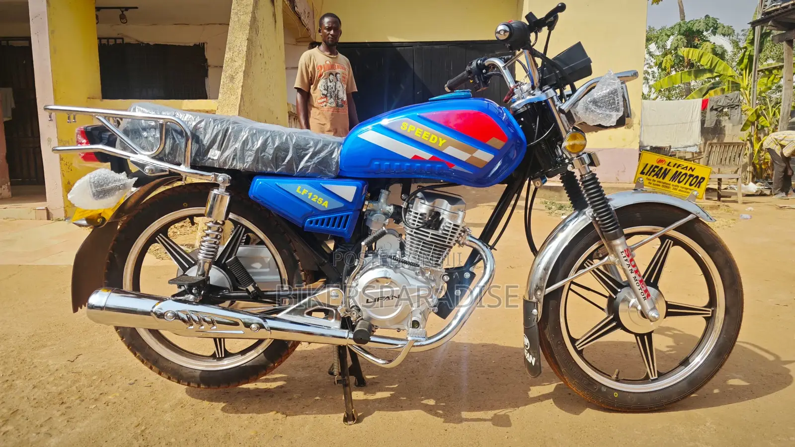 New Lifan 125cc 2024 Blue