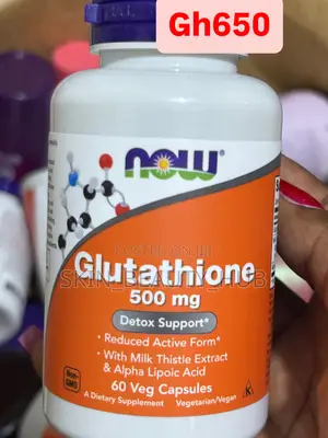 Now Glutathione 500mg 60 Capsules