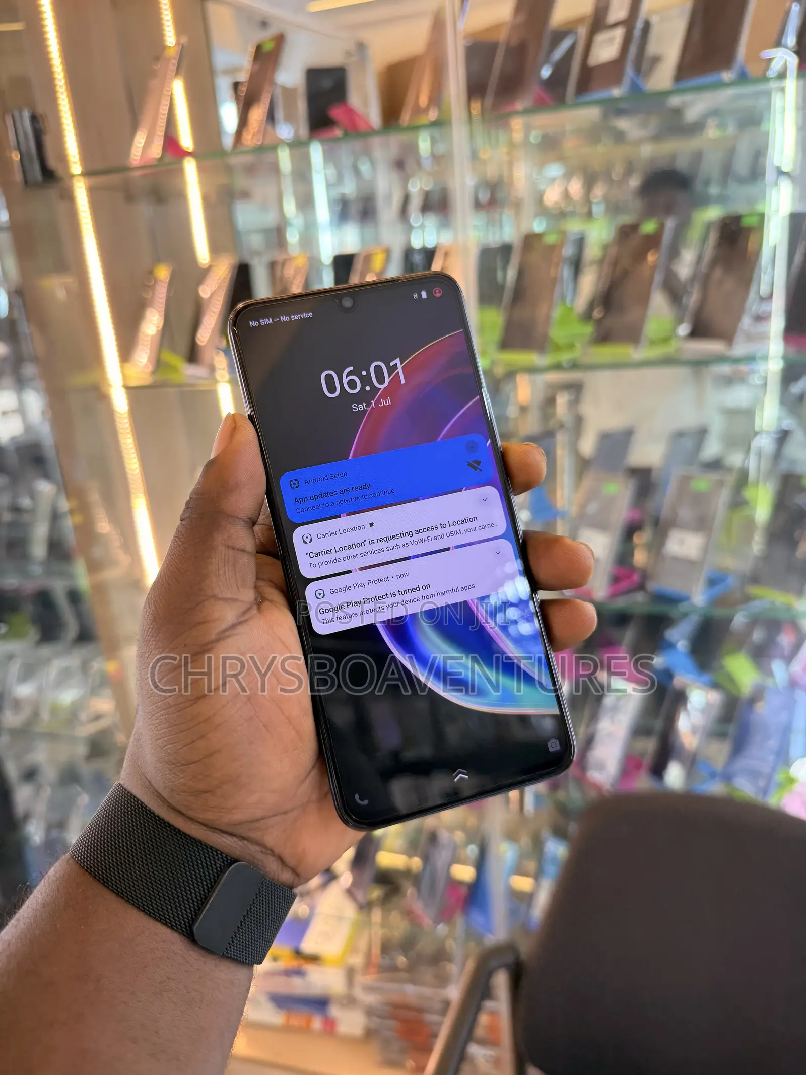 New Vivo V21 128 GB Blue