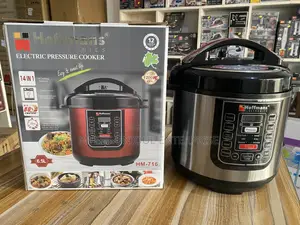 1200w Hoffman Pressure Cooker For Soup,Stew,Broth,Rice,Grill,Etc
