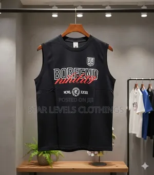 Sleeveless Round Neck Shirts Available