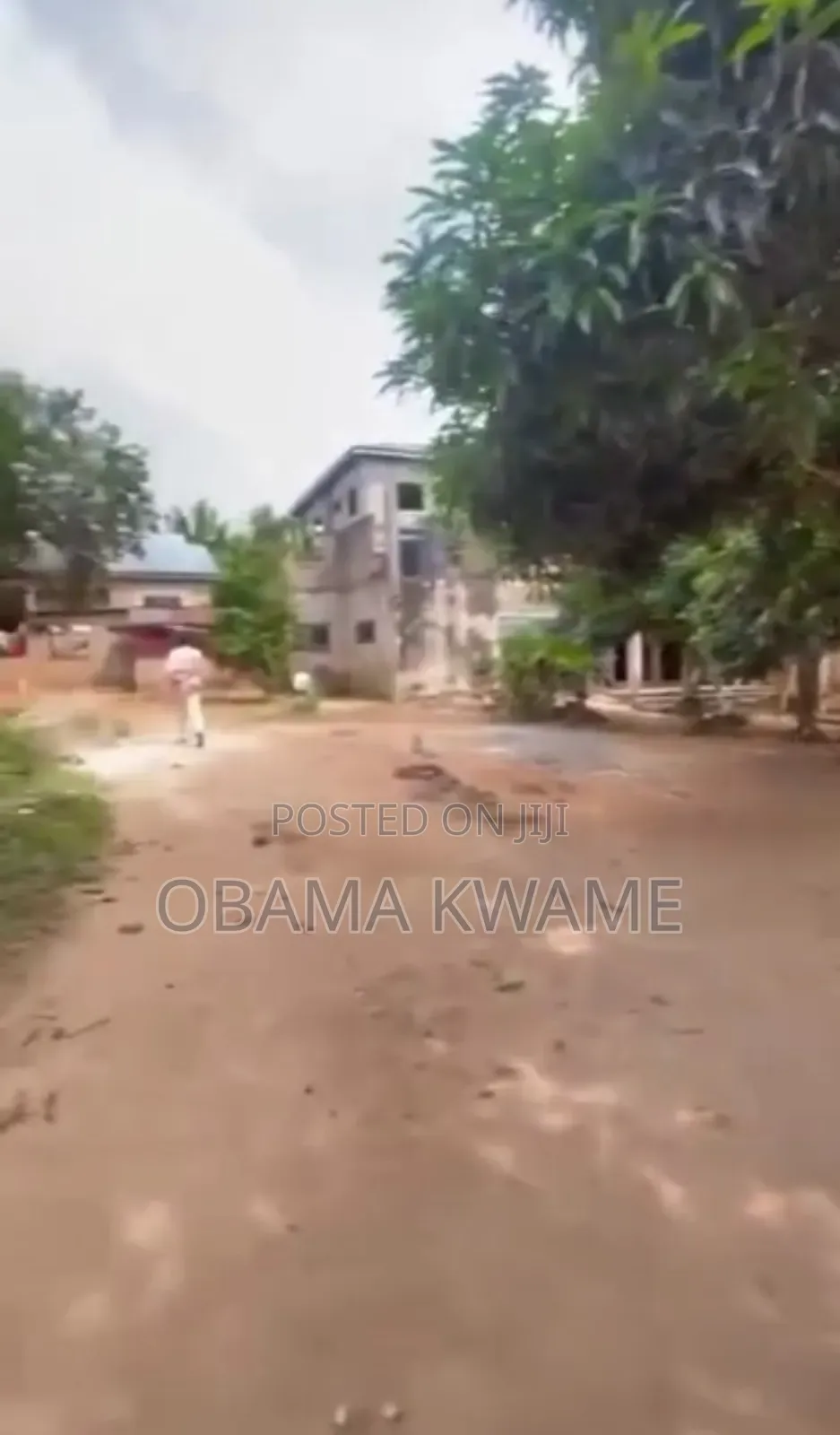 Roadside Land for Sale at Kwabenya on the Main Road to Pokuase