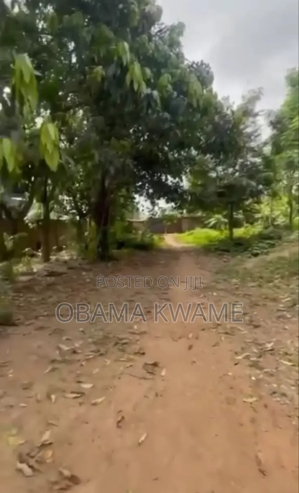 Roadside Land for Sale at Kwabenya on the Main Road to Pokuase