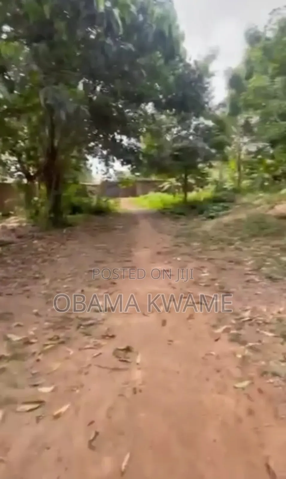 Roadside Land for Sale at Kwabenya on the Main Road to Pokuase