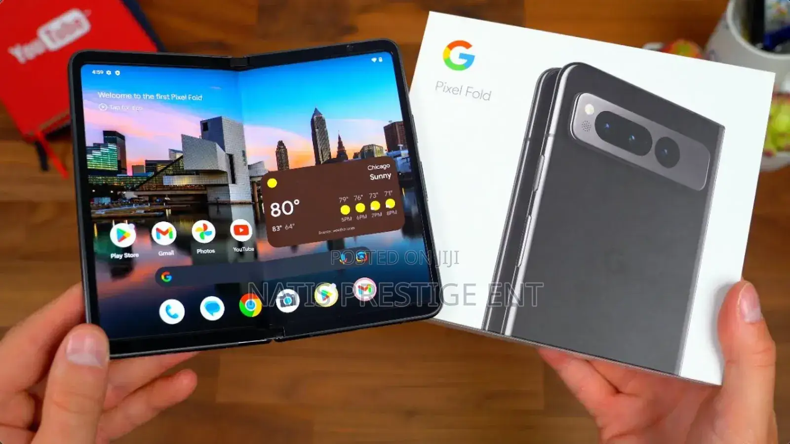 New Google Pixel Fold 256 GB Black