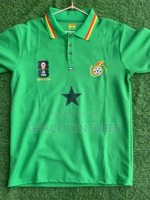 Quality Ghana Black Star Polo Shirt – Stylish Unique Design