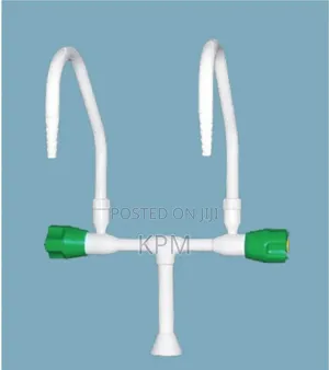 Solid Brass 2 - Way Bench Mounted Chemical Faucet Laboratory Tap