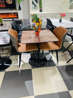 Modern 2-1 Seater Square Dining Table Set