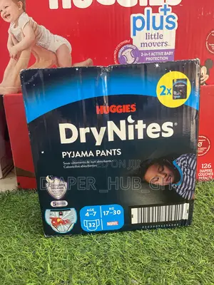 Huggies Drynites Pyjama Pants (Boys)Age 4-7(17-30kg)