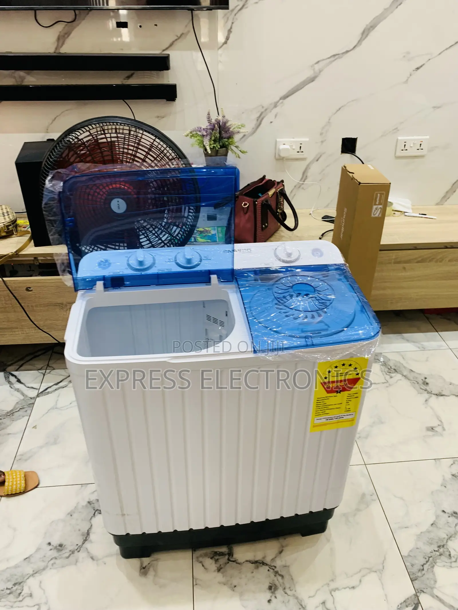 Get a New Nasco-8kg-Nastt-Js80 Washing Machine 8kg Semi Automatic