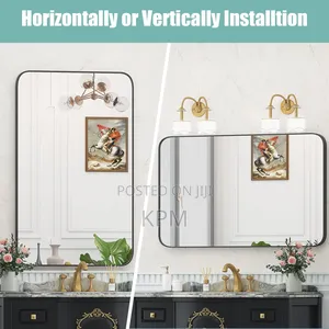 Two Phase Simple Bathroom Mirror