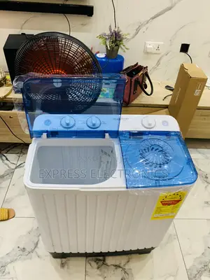 Ultra Sleek Nasco-8kg-Nastt-Js80 Nasco Washing Machine 8kg Semi Automa