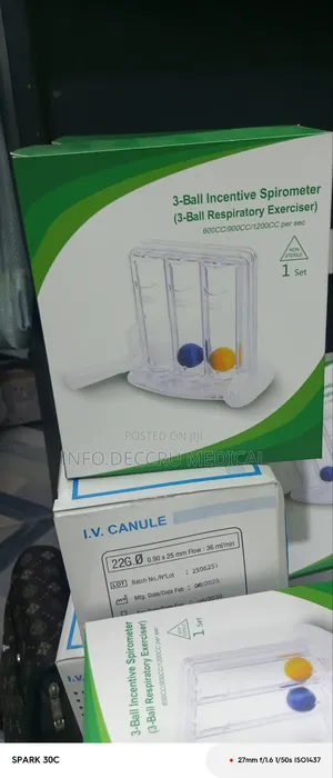 3 Ball Incentive Spirometer
