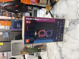 Sealed in JBL-Partybox320-Bk Portable Wireless Bluetooth Speaker 