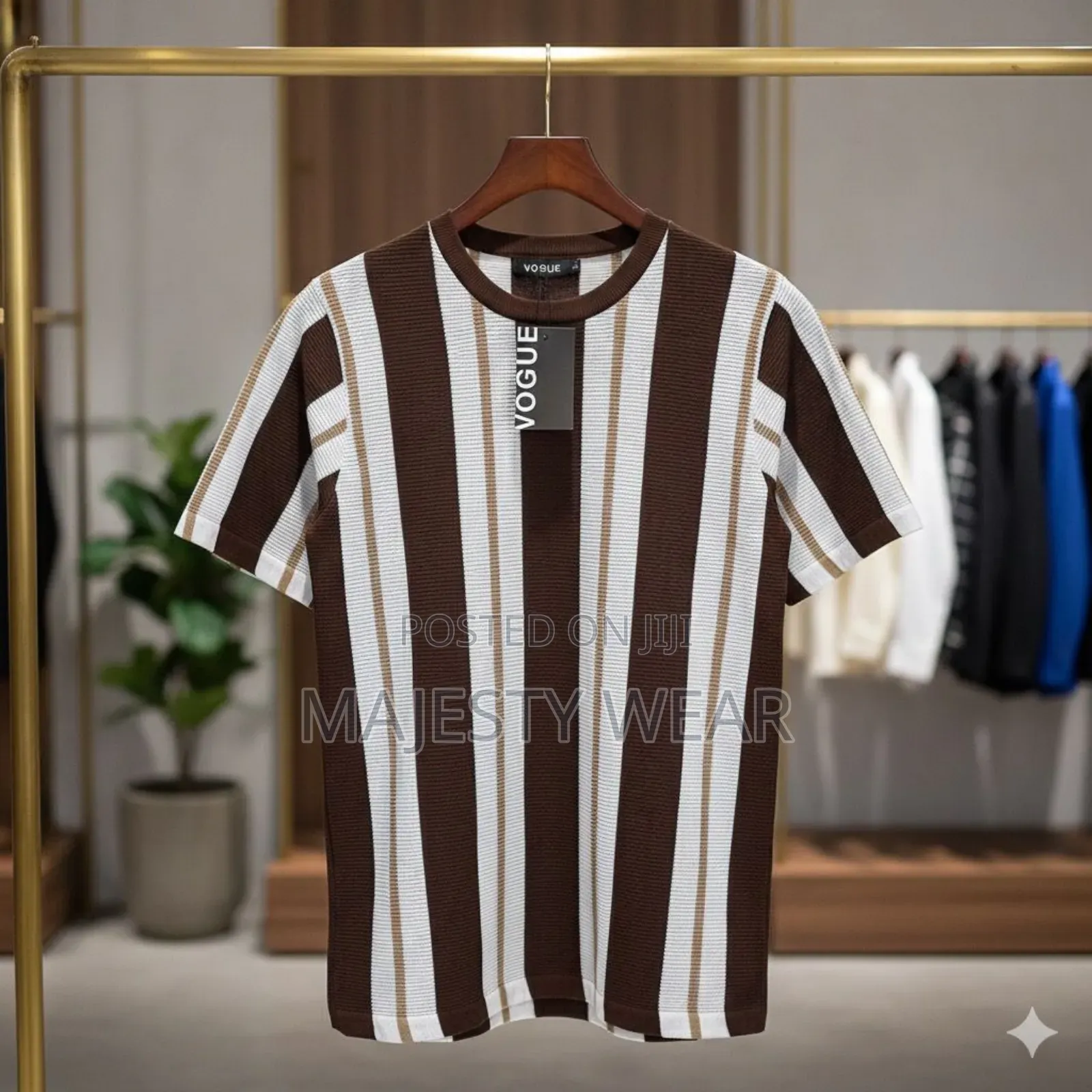 Casual Short Sleeve Round Neck Shirt for Men