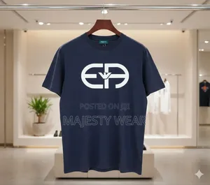 Casual Short Sleeve Round Neck Shirt for Men