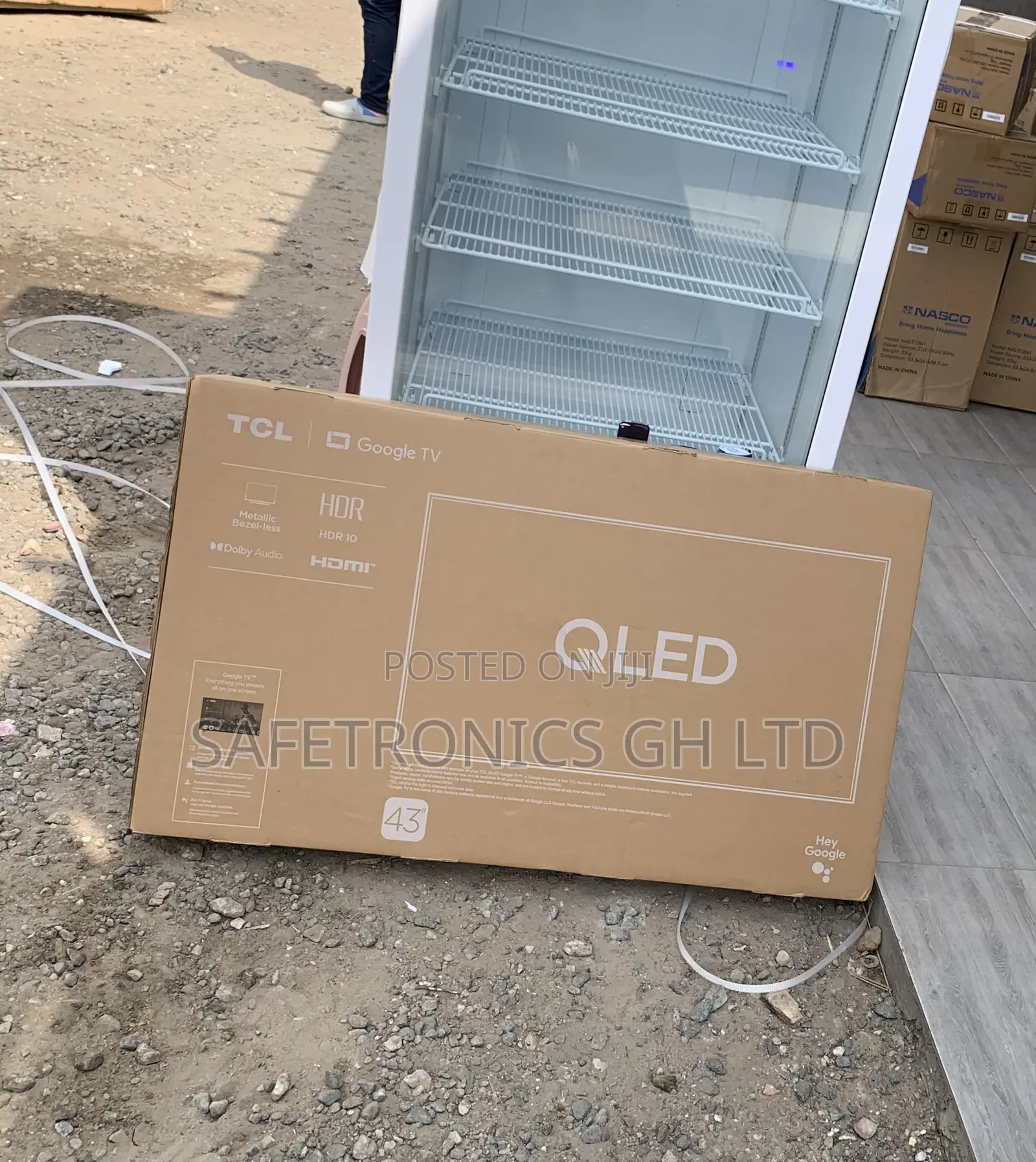 Just Order TCL Qled 43s5k Smart Android 43 Inch Satellite Tv