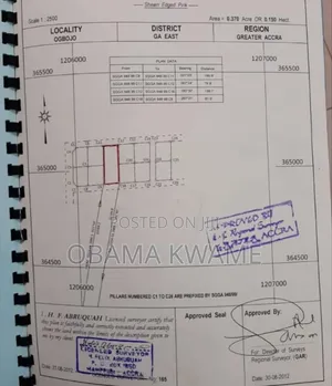 Two Plots of Land for Sale at Madina at the Back of Social Welfare