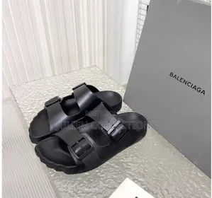 Balenciaga Birk Sandals Black