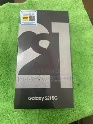 New Samsung Galaxy S21 5G 128 GB Black