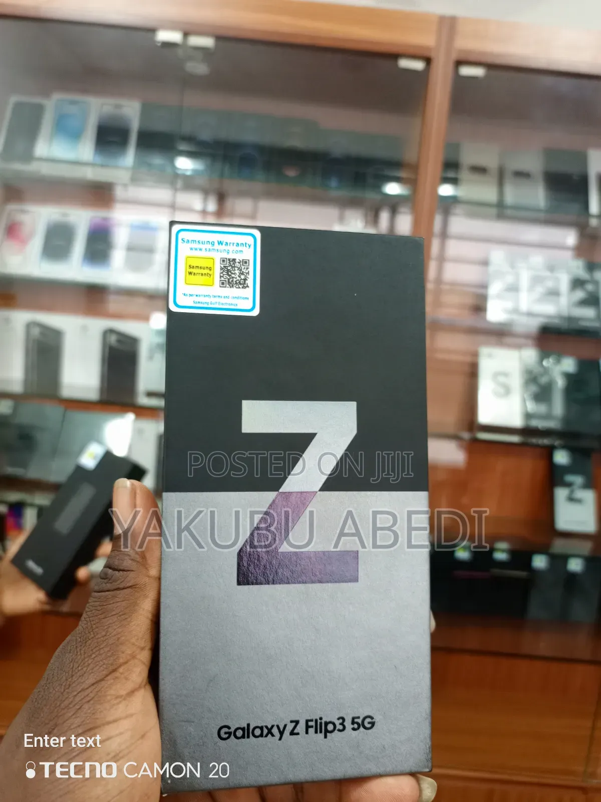 New Samsung Galaxy Z Flip 3 256 GB Purple