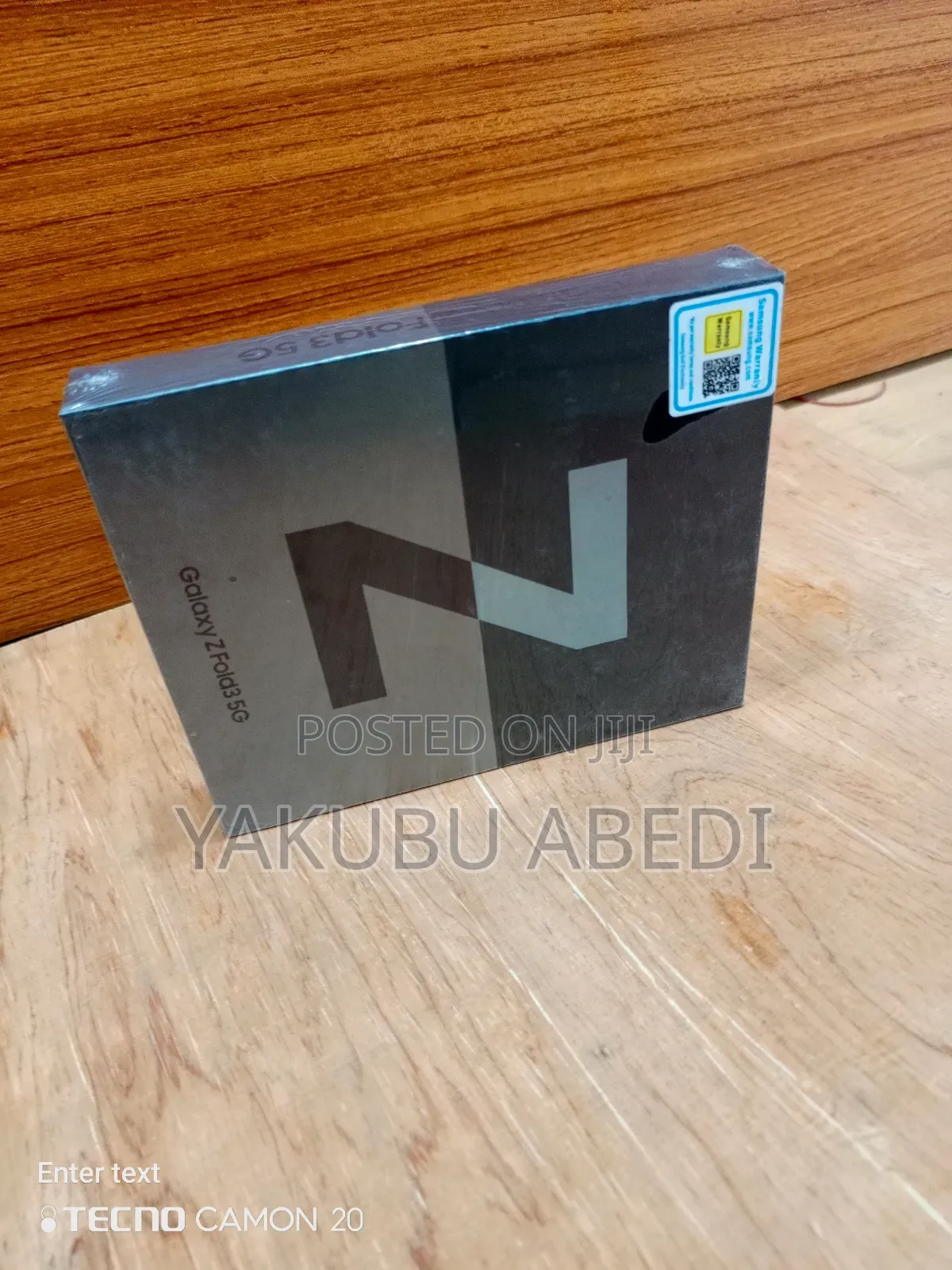 New Samsung Galaxy Z Fold 3 256 GB Gray
