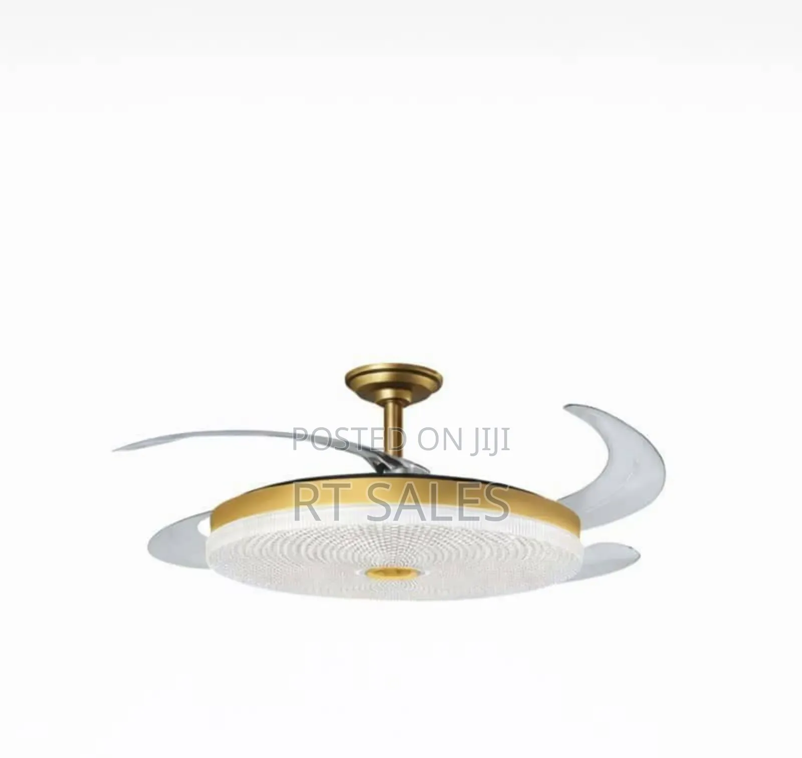 Modern Fan With Light