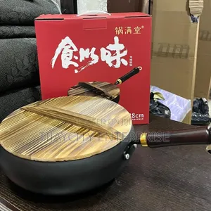 Uncoated Iron Pan