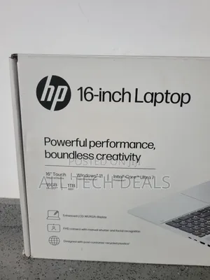 New Laptop HP OmniBook 5 16" 16GB Intel Core Ultra 7 SSD 1T