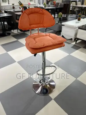 Adjustable Swivel Bar Stool