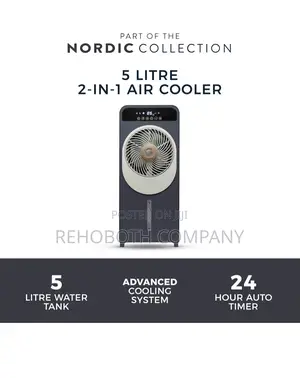 Swan Nordic Sac16800gry 2-in-1 Evaporative Air Cooler