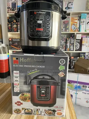 Easy to Clean Hoffman Pressure Cooker With Automatic Keep Warm
