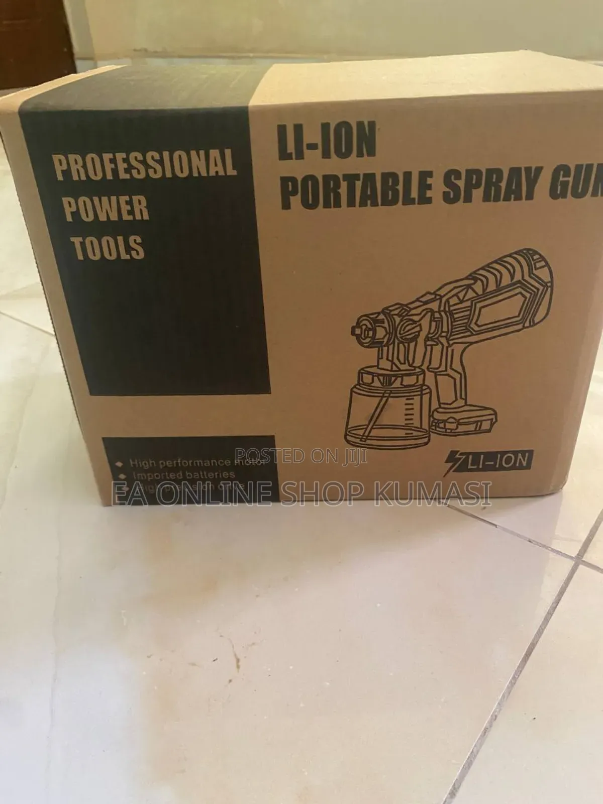 Cordless Paint Sprayer With 2pcs 3000mah Battery