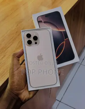 New Apple iPhone 16 Pro Max 256 GB Gold