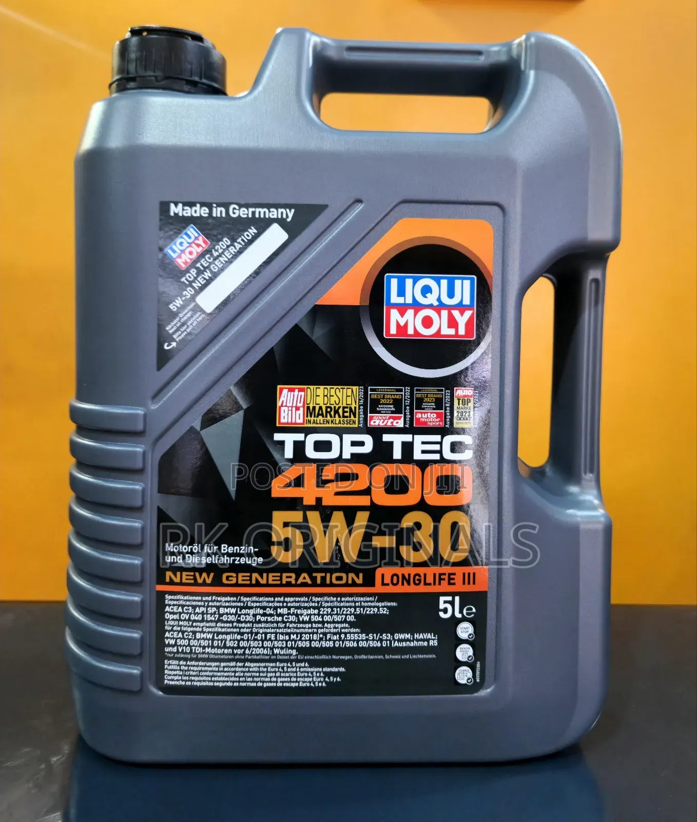 Liqui Moly Top Tec 5w30 4200 5l Imported From Germany 🇩🇪