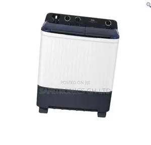 Haier Energy Saving Semiautomatic 7kg Topload White Washing Machine