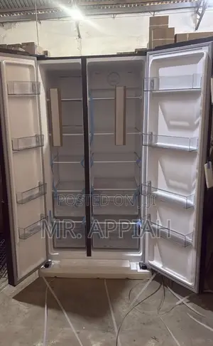 TCL P774sbbg 595liters Side by Side Refrigerator(Mirror) 