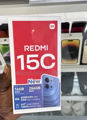 New Xiaomi Redmi 15C 4G 256 GB Blue