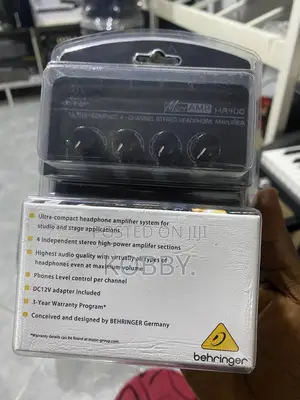 Behringer Ha400 Headphone Amplifier