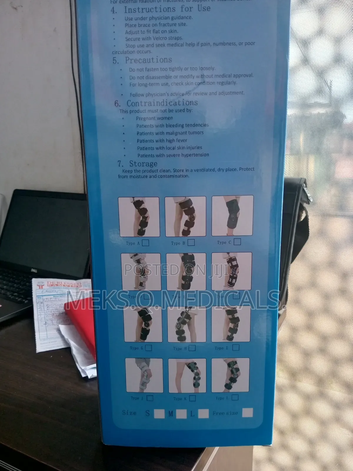 Knee Support With Hinge