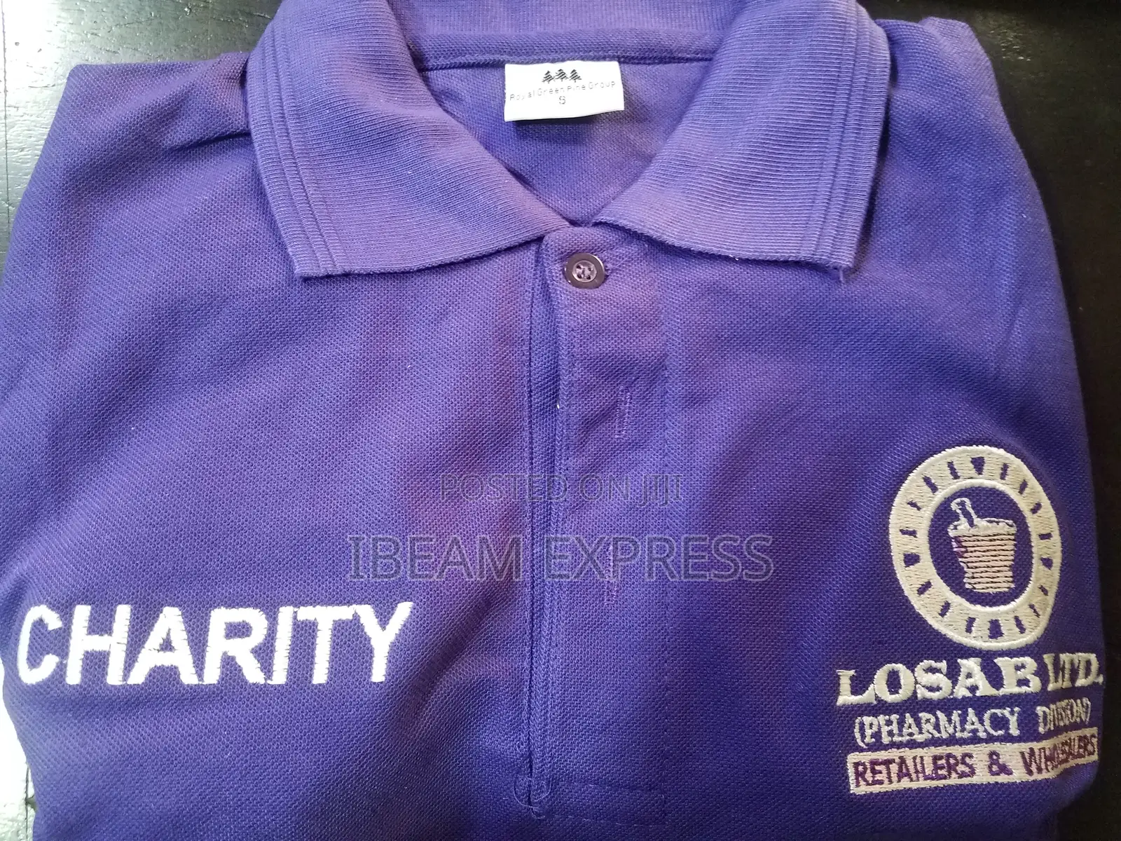 Embroidery on Lacoste